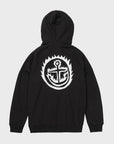 Captain Fin Men's Downward Spiral Hoodie - Black - ManGo Surfing