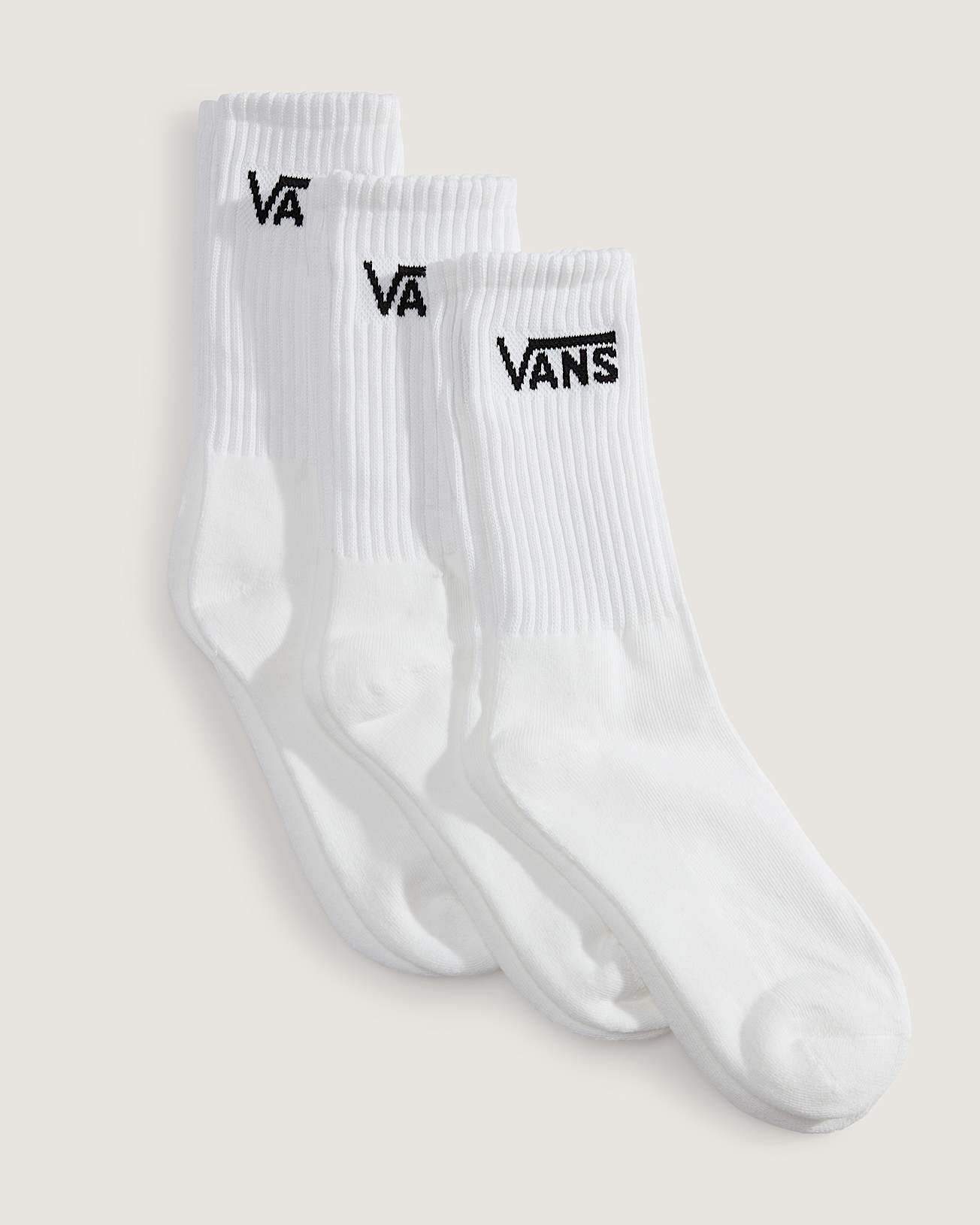 Vans Classic Crew Socks - White