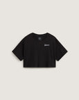 Vans Womens Classic Script Top - Black - ManGo Surfing