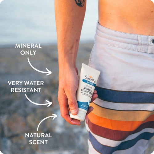 Suntribe Active Organic Mineral Sunscreen SPF 50