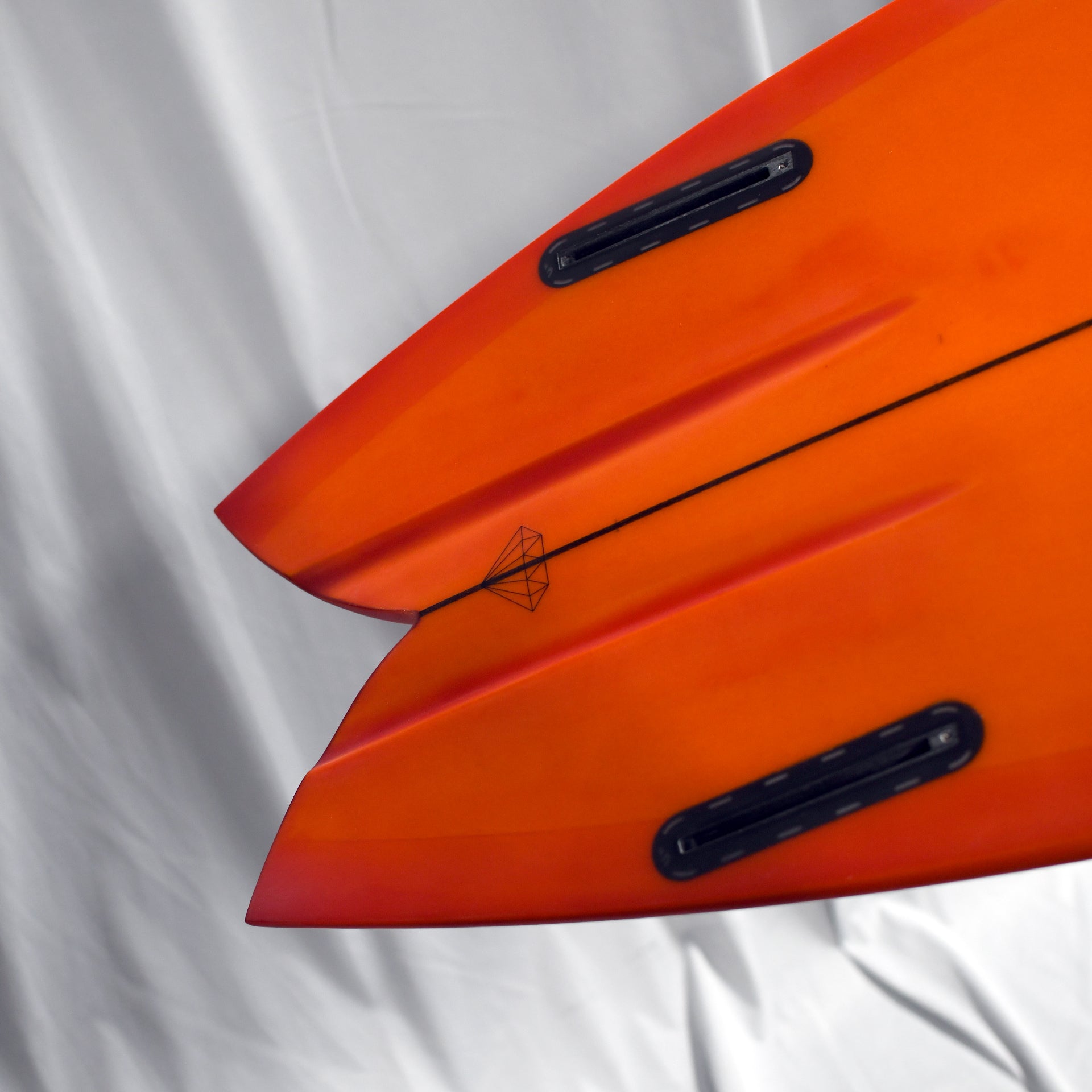 Cord Surfboard - Humbucker 5'10 - Orange Tint