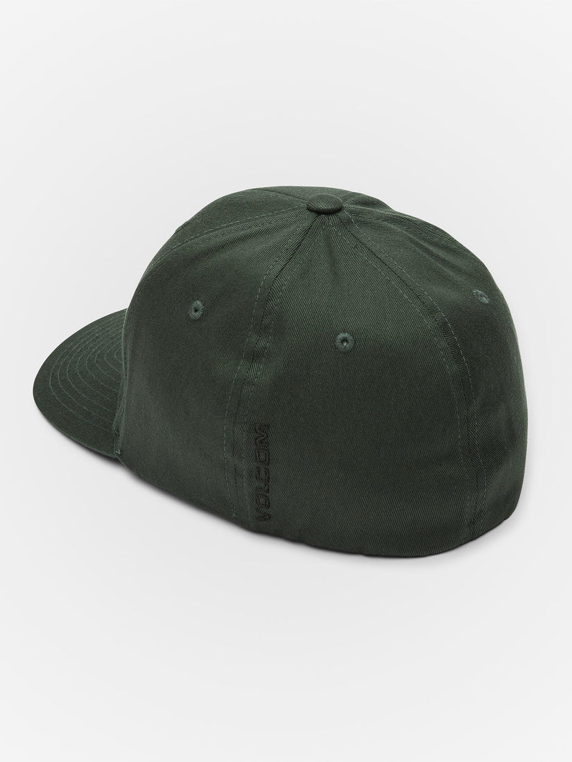 Volcom Mens Full Stone Flexfit Cap - Dark Forest