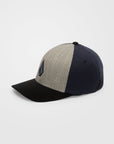 Volcom Full Stone Heather Flexfit Cap - Storm Blue