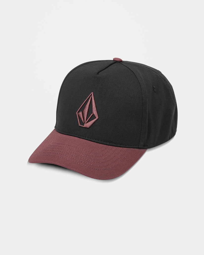 Volcom Mens Embossed Stone Adj Hat - One Size - Merlot - ManGo Surfing