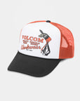 Volcom Mens Even Lay Workwear Cap - One Size - Orange