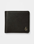 Volcom Slim Stone Small Wallet - Black