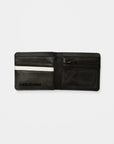 Volcom Slim Stone Small Wallet - Black