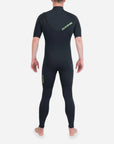 Dakine Mens Malama Zip Free 2/2 Short Sleeve Wetsuit - Black