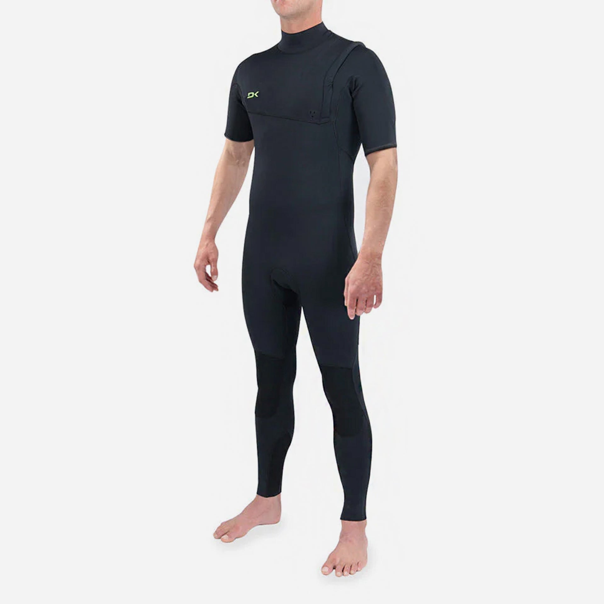 Dakine Mens Malama Zip Free 2/2 Short Sleeve Wetsuit - Black