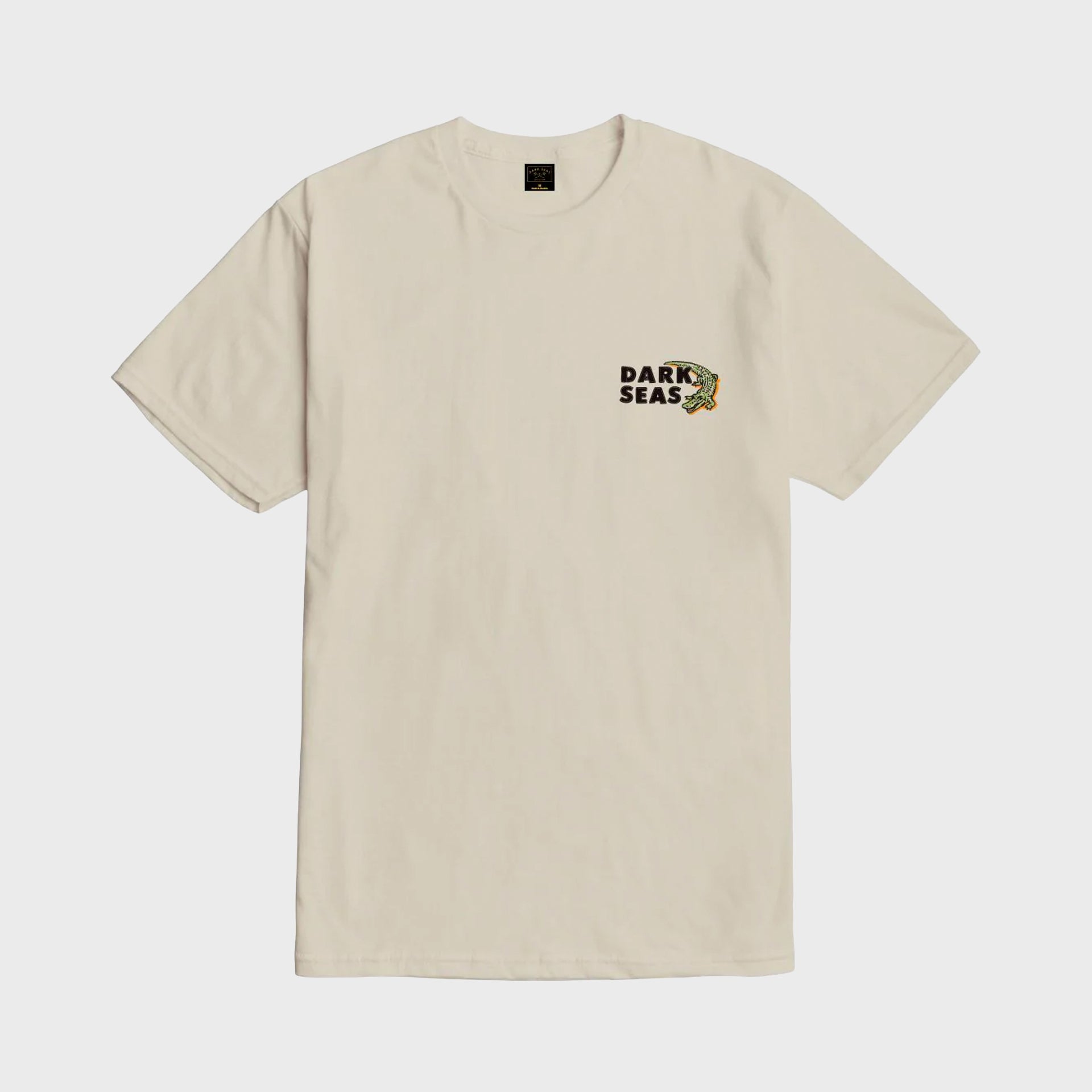 Dark Seas Florida T-Shirt - Cream - ManGo Surfing