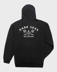 Dark Seas Headmaster Heavyweight Mens Pullover Hoodie - Black - ManGo Surfing