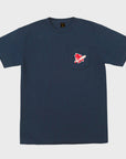 Dark Seas Hot Water Basic Pocket Mens T-Shirt - Navy - ManGo Surfing