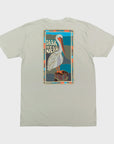 Dark Seas Mens Birds Eye View Tee - Tofu - ManGo Surfing