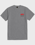 Dark Seas Mens Deepest Fear T-Shirt - Heather Grey - ManGo Surfing