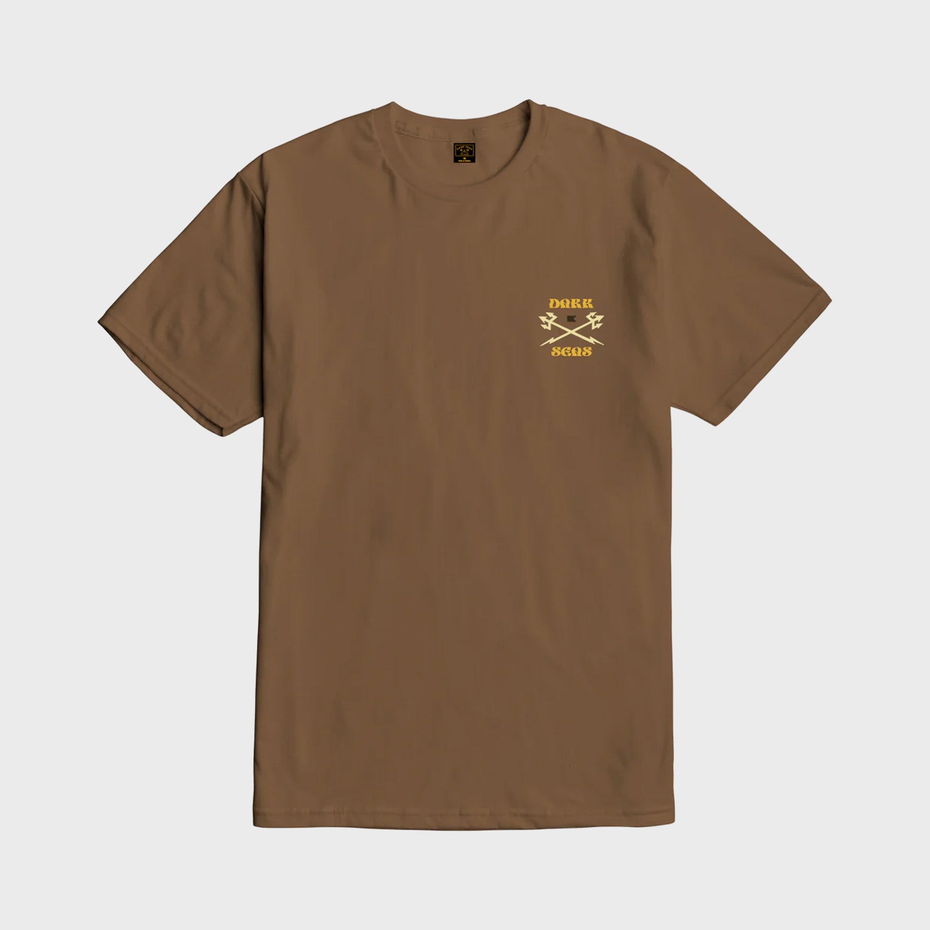 Dark Seas Mens Sunburn T-shirt - Coyote Brown - ManGo Surfing