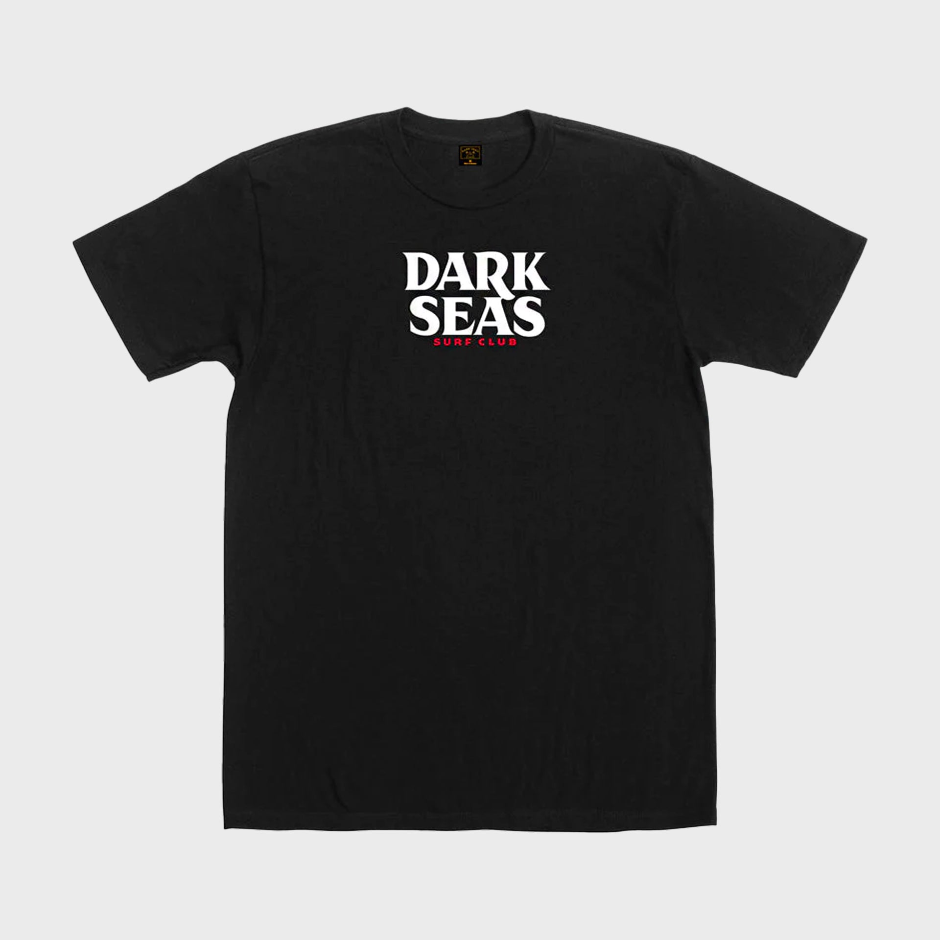 Dark Seas Stockpile Stock Mens T-Shirt - Black - ManGo Surfing
