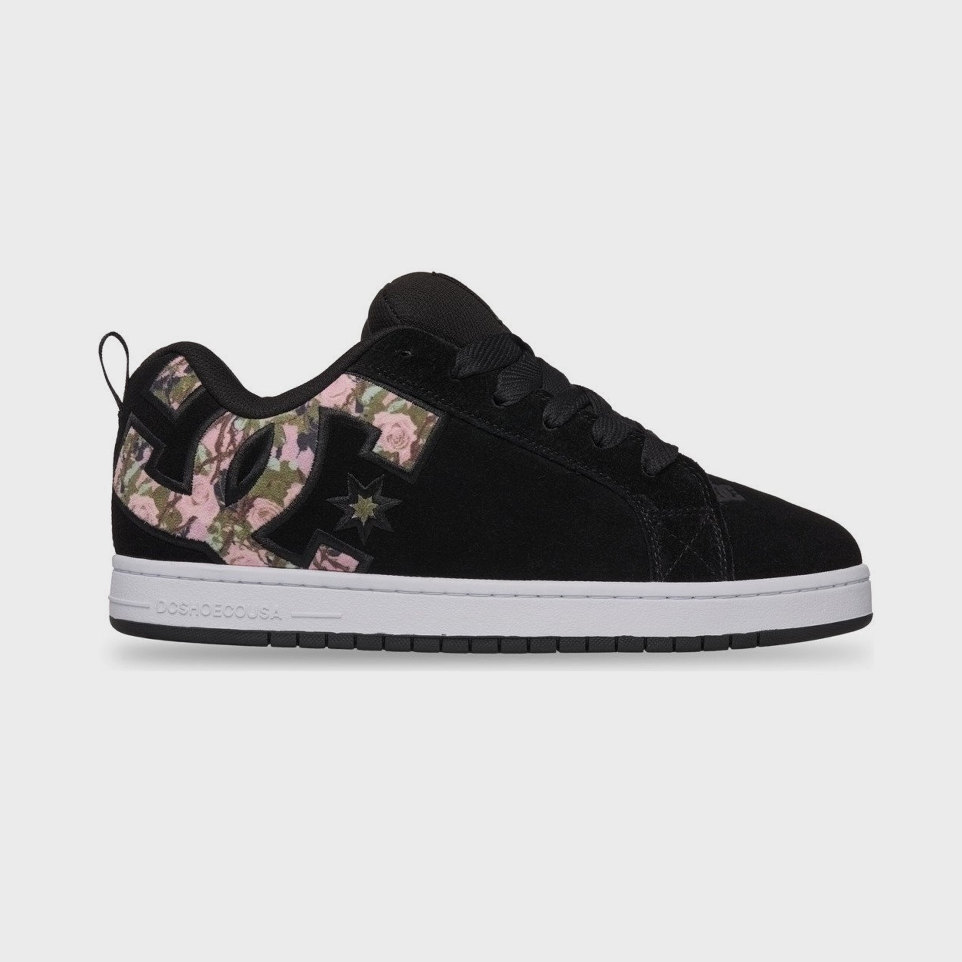 DC Shoes Court Graffik Leather Shoes - Rose