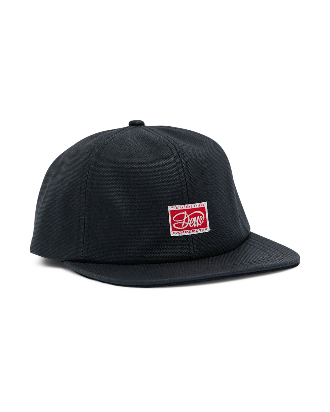 Deus Ontario Canvas Cap - One Size - Black