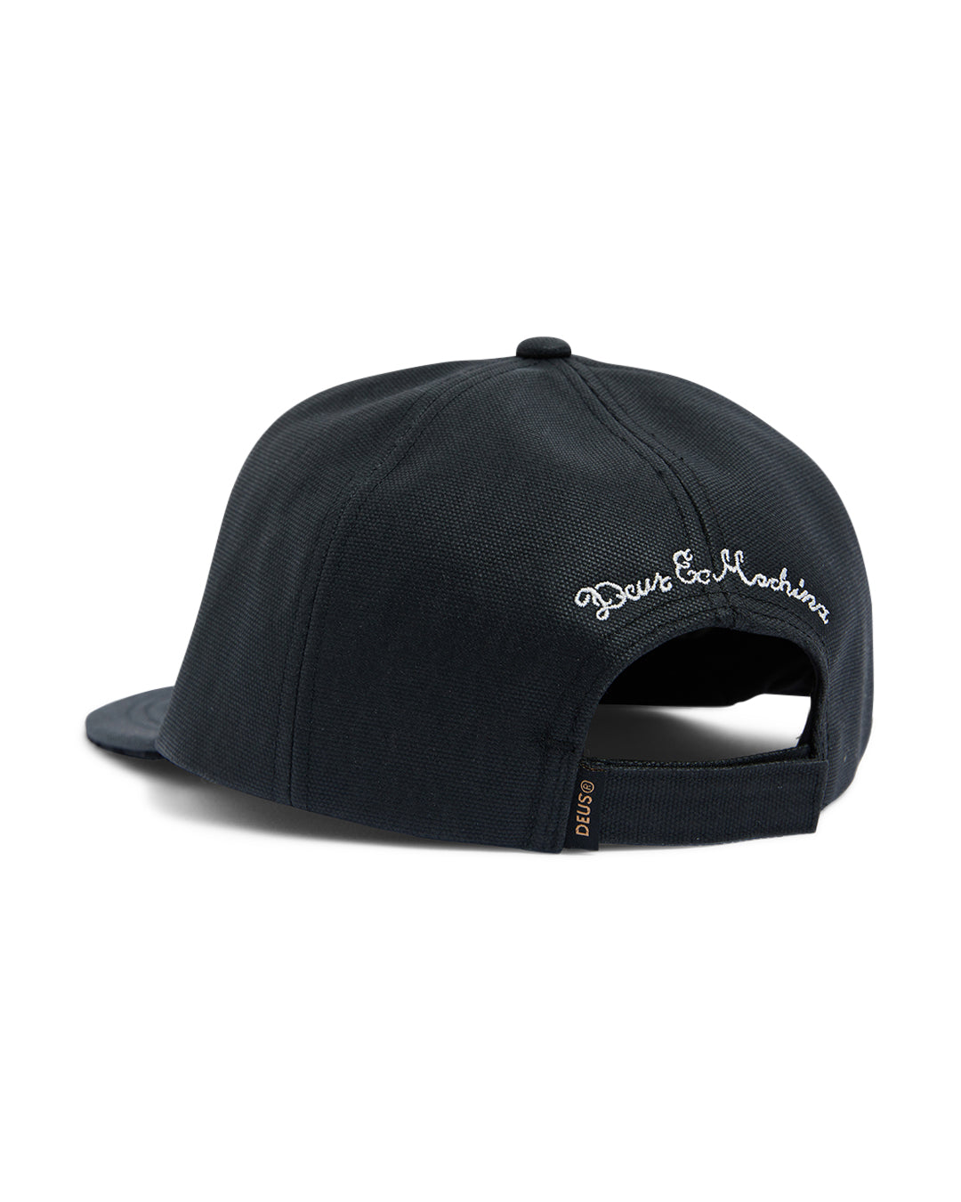 Deus Ontario Canvas Cap - One Size - Black