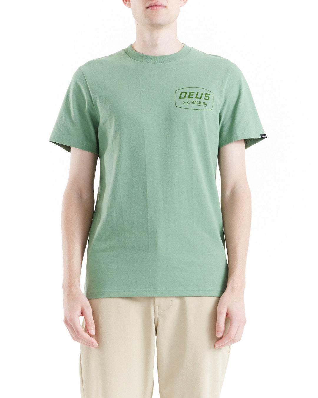 Deus Mens Expo T-Shirt - Shale Green
