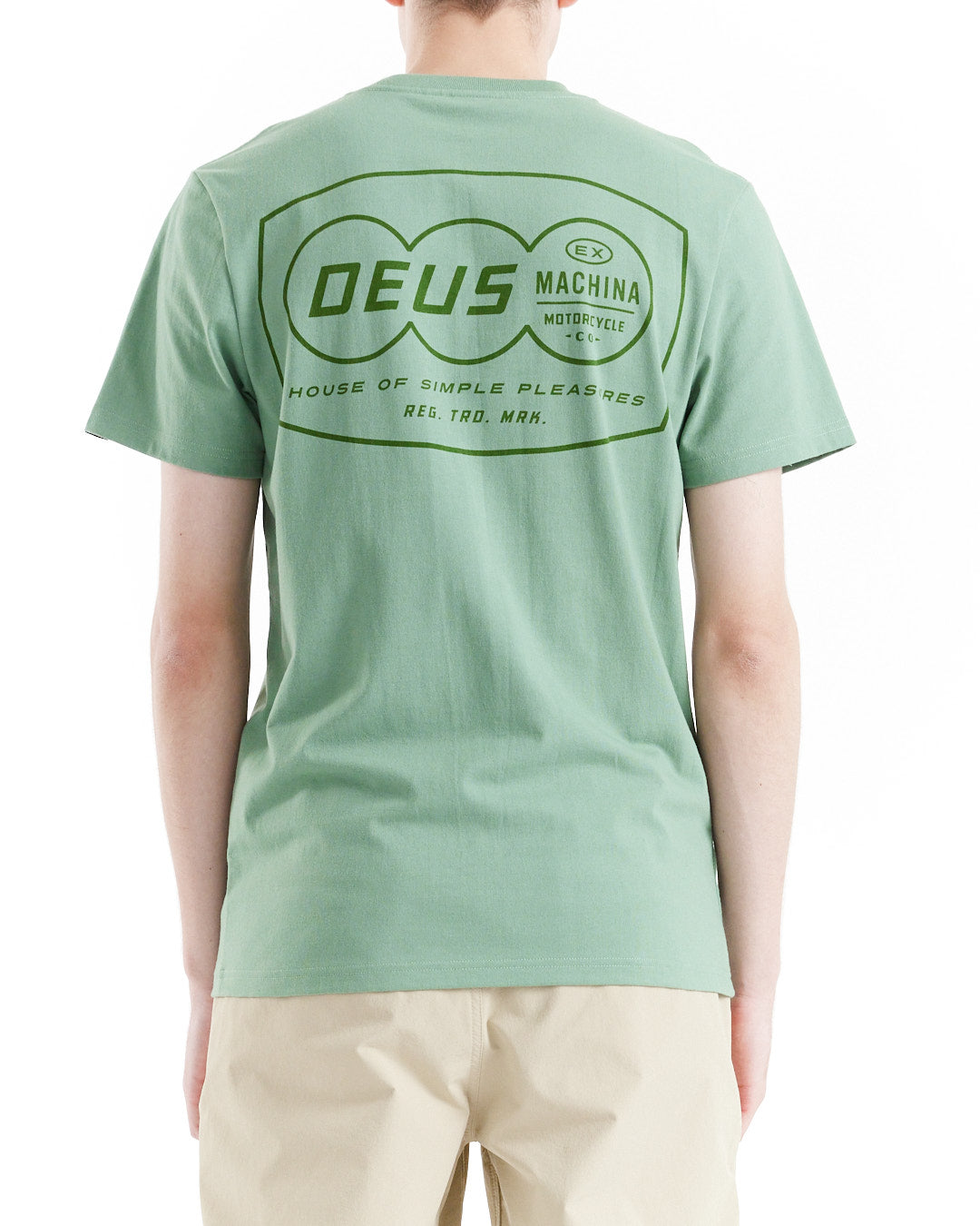 Deus Mens Expo T-Shirt - Shale Green