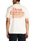 Deus Mens Raptor T-Shirt - Dirty White