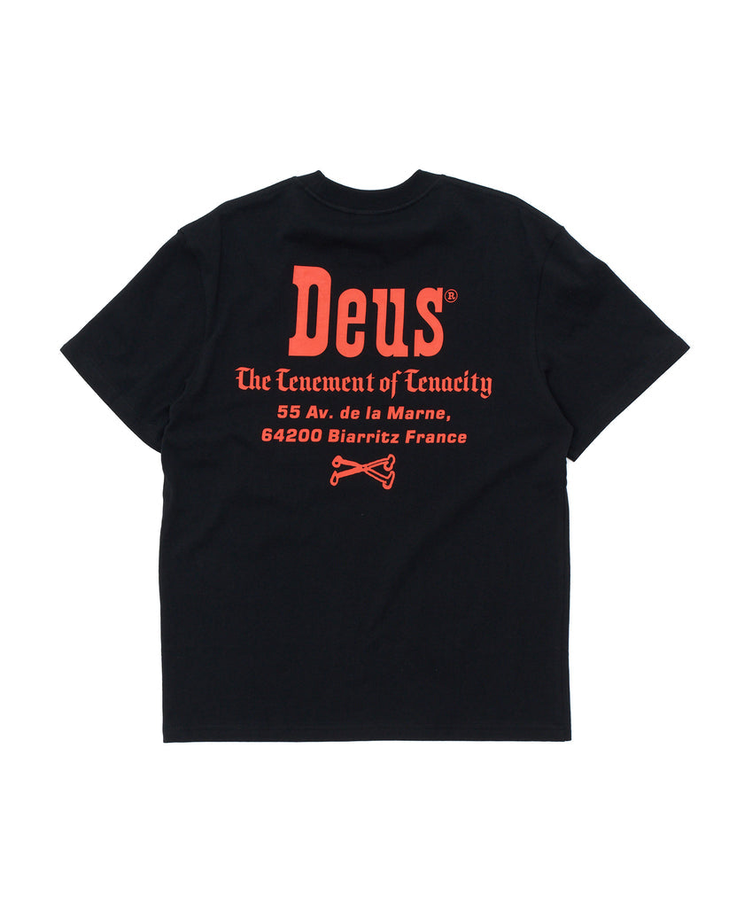 Deus Mens Showdown T-Shirt - Black