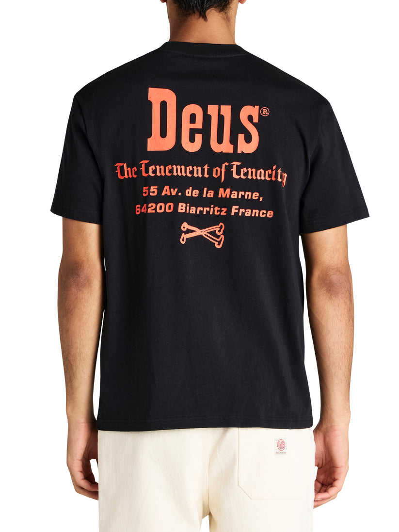 Deus Mens Showdown T-Shirt - Black