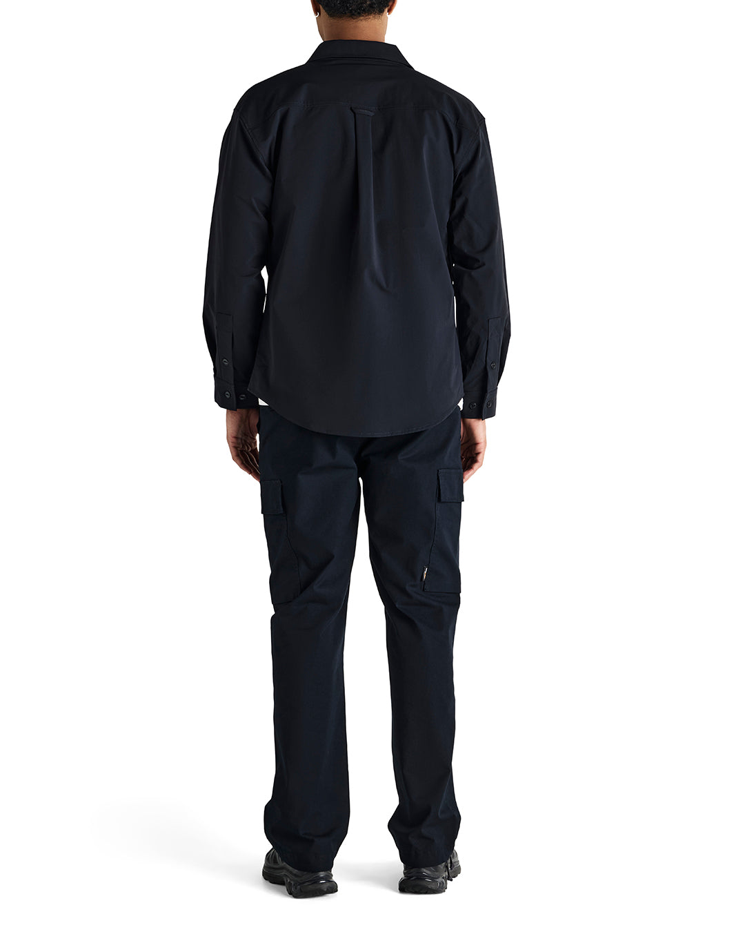 Deus Mens Frizell Travel Long Sleeve Shirt - Black