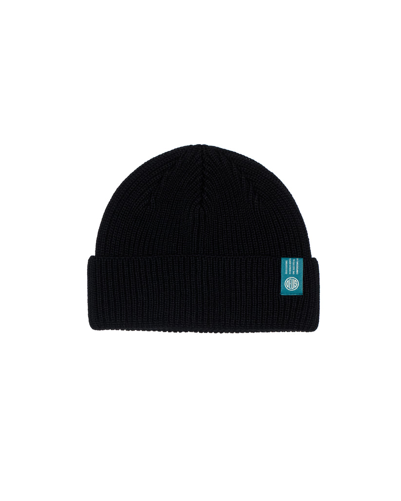 Deus Mens Oscar Pill Beanie Hat - One Size - Black