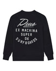 Deus Mens Jethro Crew Sweatshirt - Black