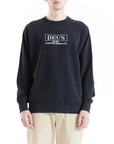 Deus Mens Jethro Crew Sweatshirt - Black