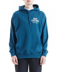 Deus Mens Quay Hoodie - Legion Blue