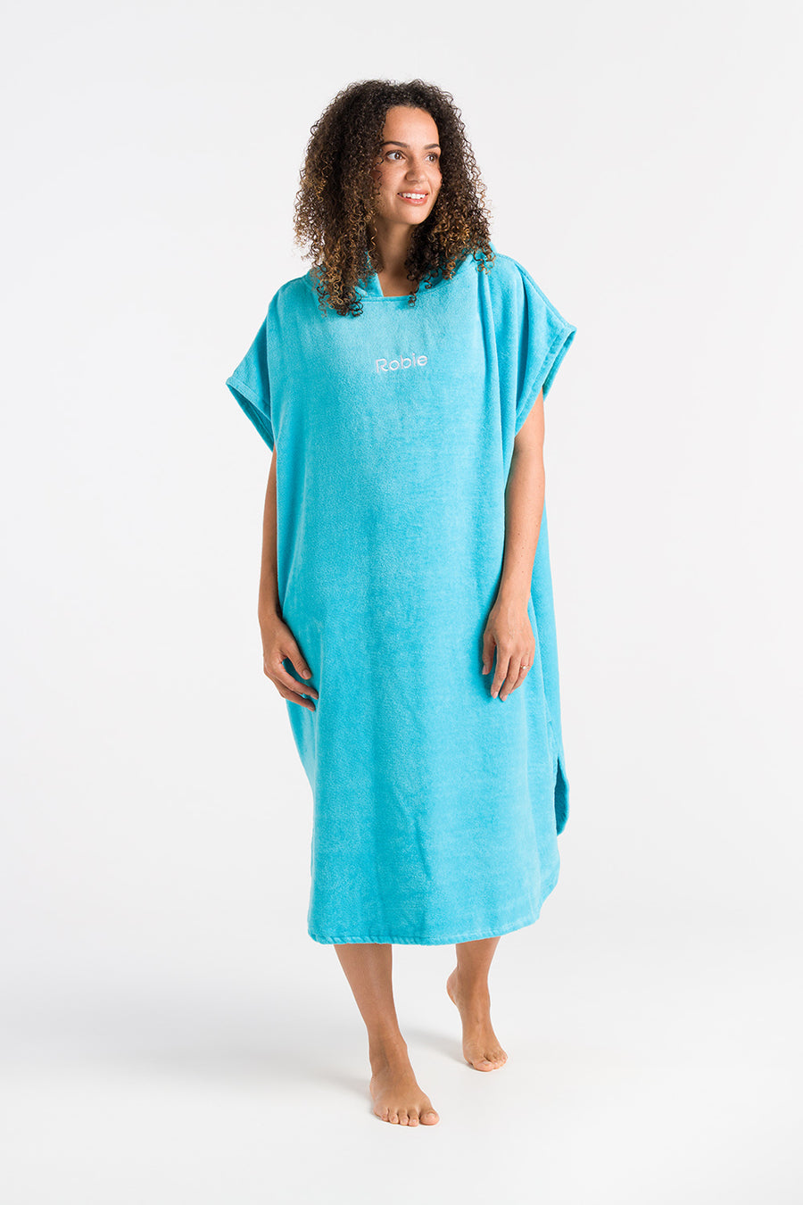 Robie Adults Original-Series Changing Robe - Hawaiian Blue