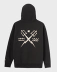 Dark Seas Alamo Pullover Hoodie - Black - ManGo Surfing