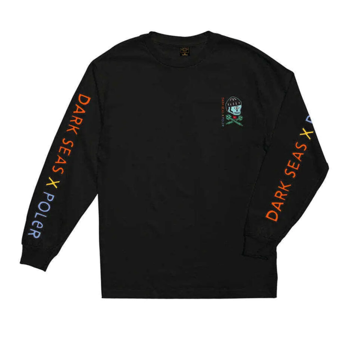 Dark Seas DS X Poler Cyclops Long Sleeve T-Shirt - Black