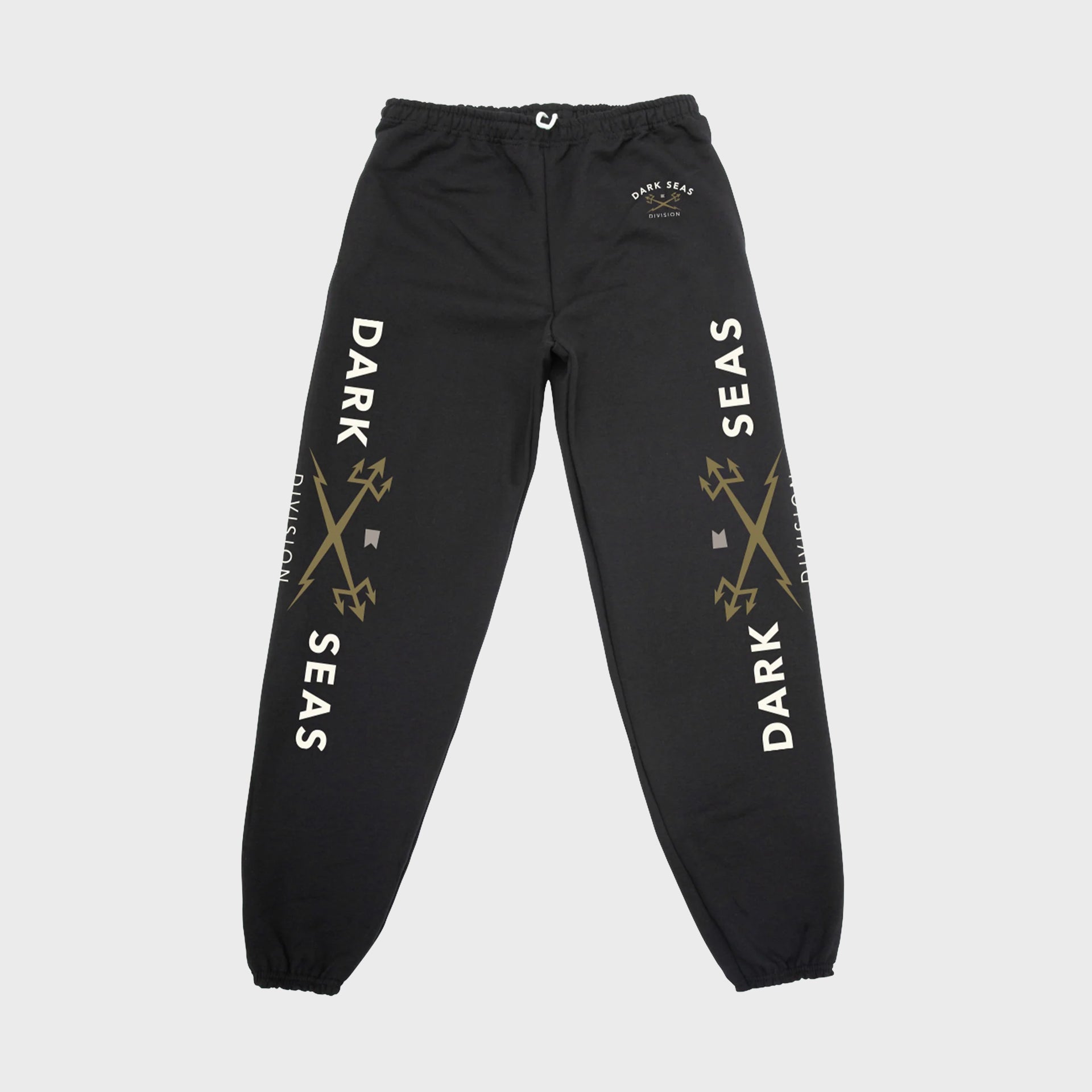 Dark Seas Headmaster V3 Sweatpants - Black - ManGo Surfing