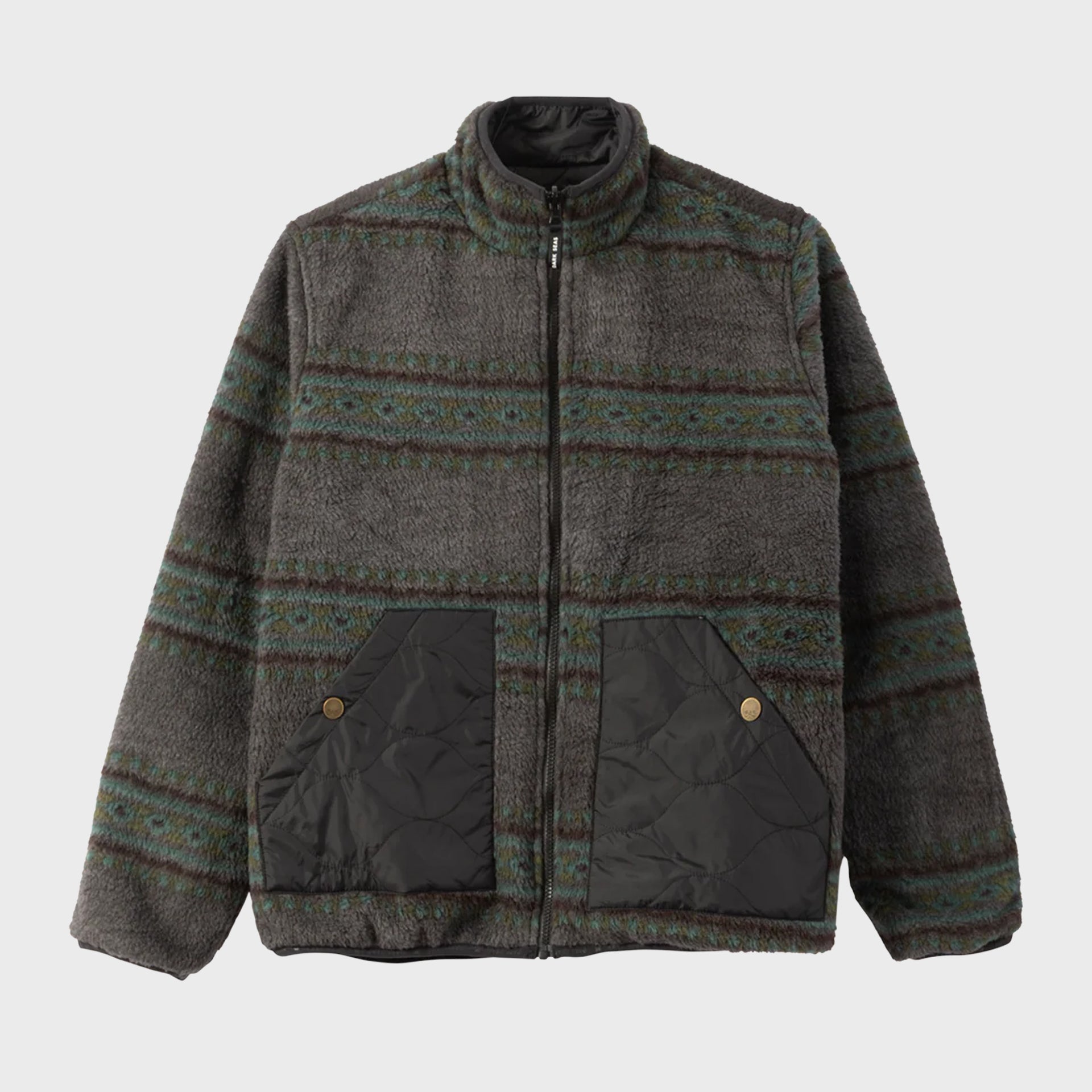 Dark Seas Los Osos Reversible Jacket - Black - ManGo Surfing