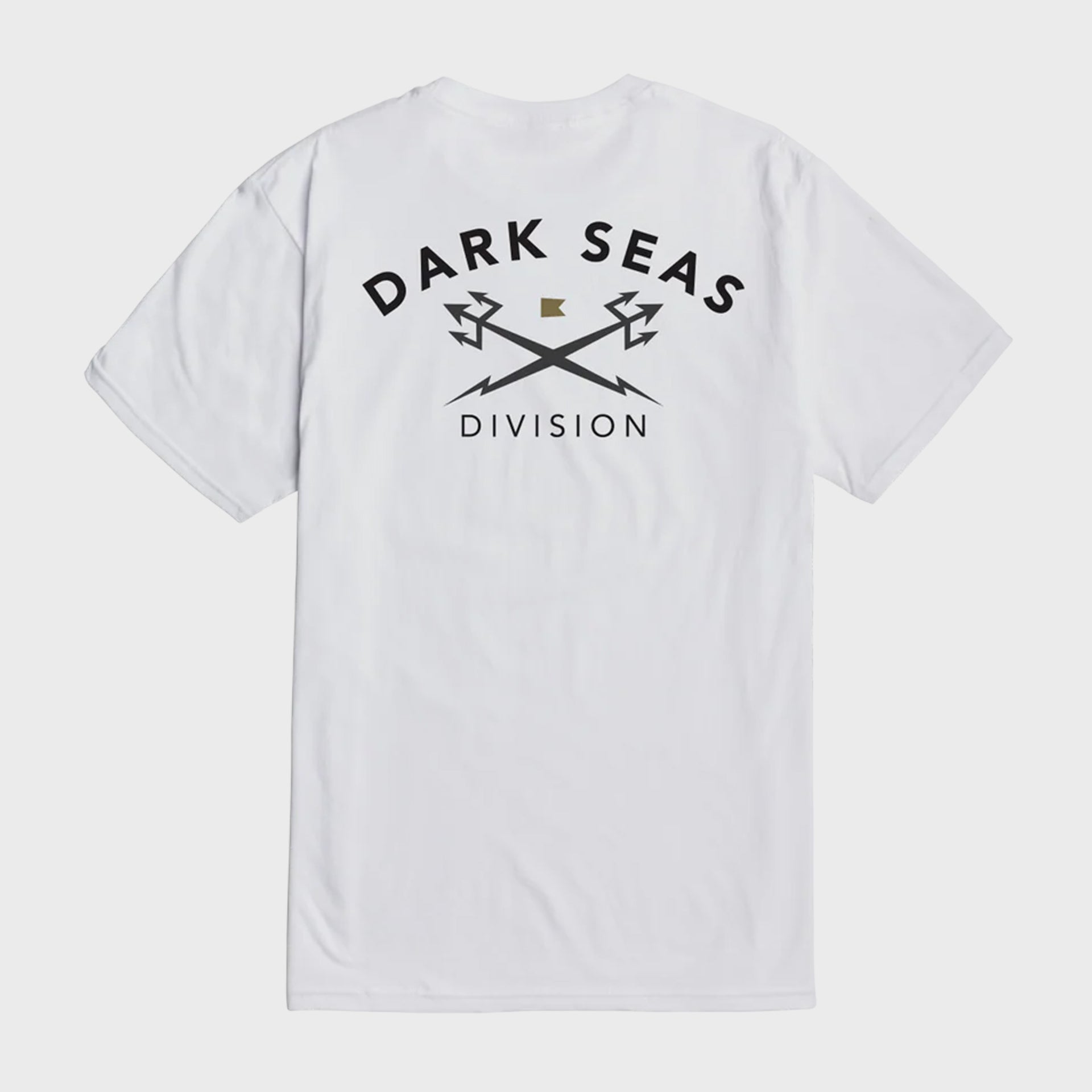 Dark Seas Mens Headmaster III Premium T-Shirt - White - ManGo Surfing
