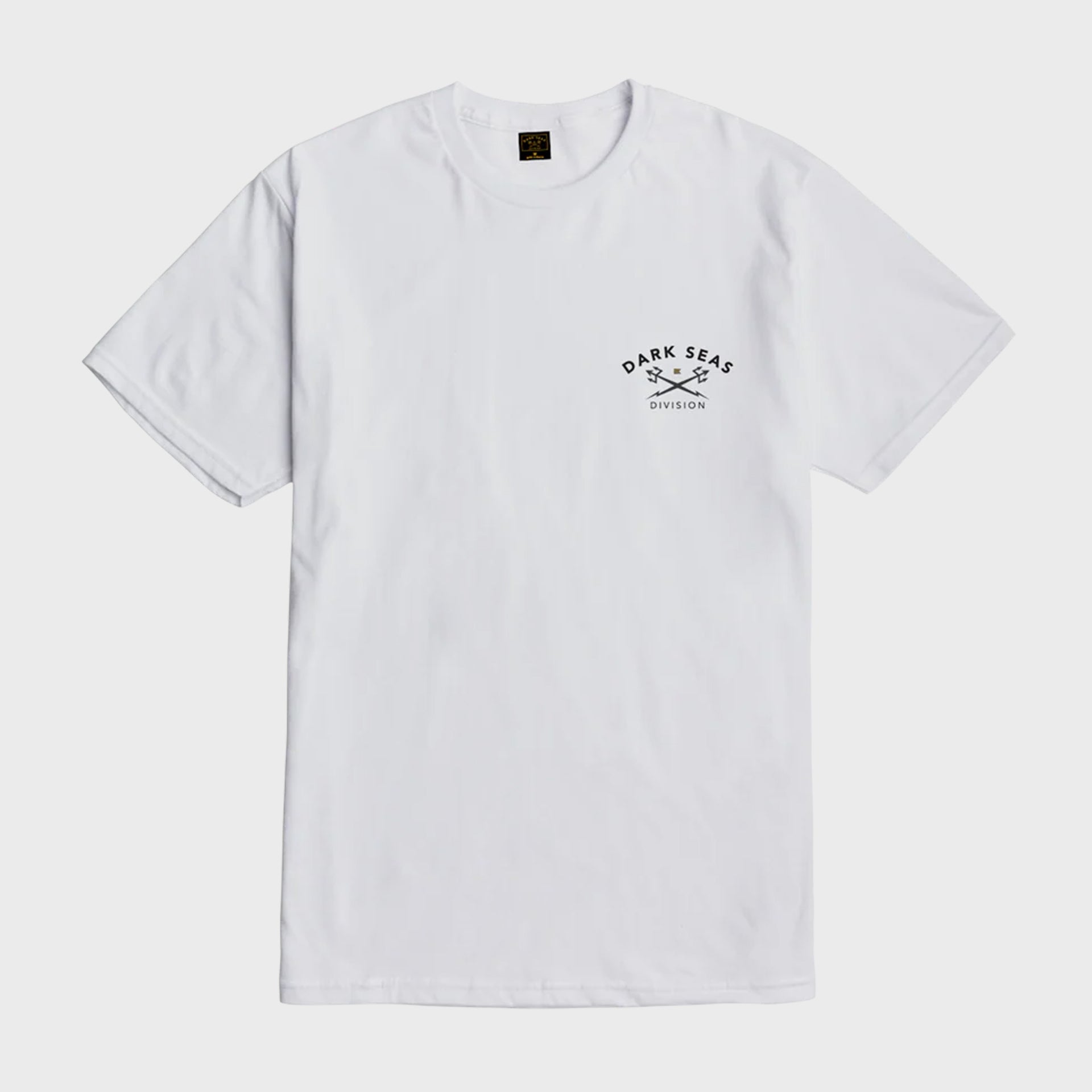 Dark Seas Mens Headmaster III Premium T-Shirt - White - ManGo Surfing