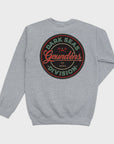 Dark Seas Mens Instinctive Crewneck Sweatshirt - Heather Grey