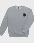 Dark Seas Mens Instinctive Crewneck Sweatshirt - Heather Grey