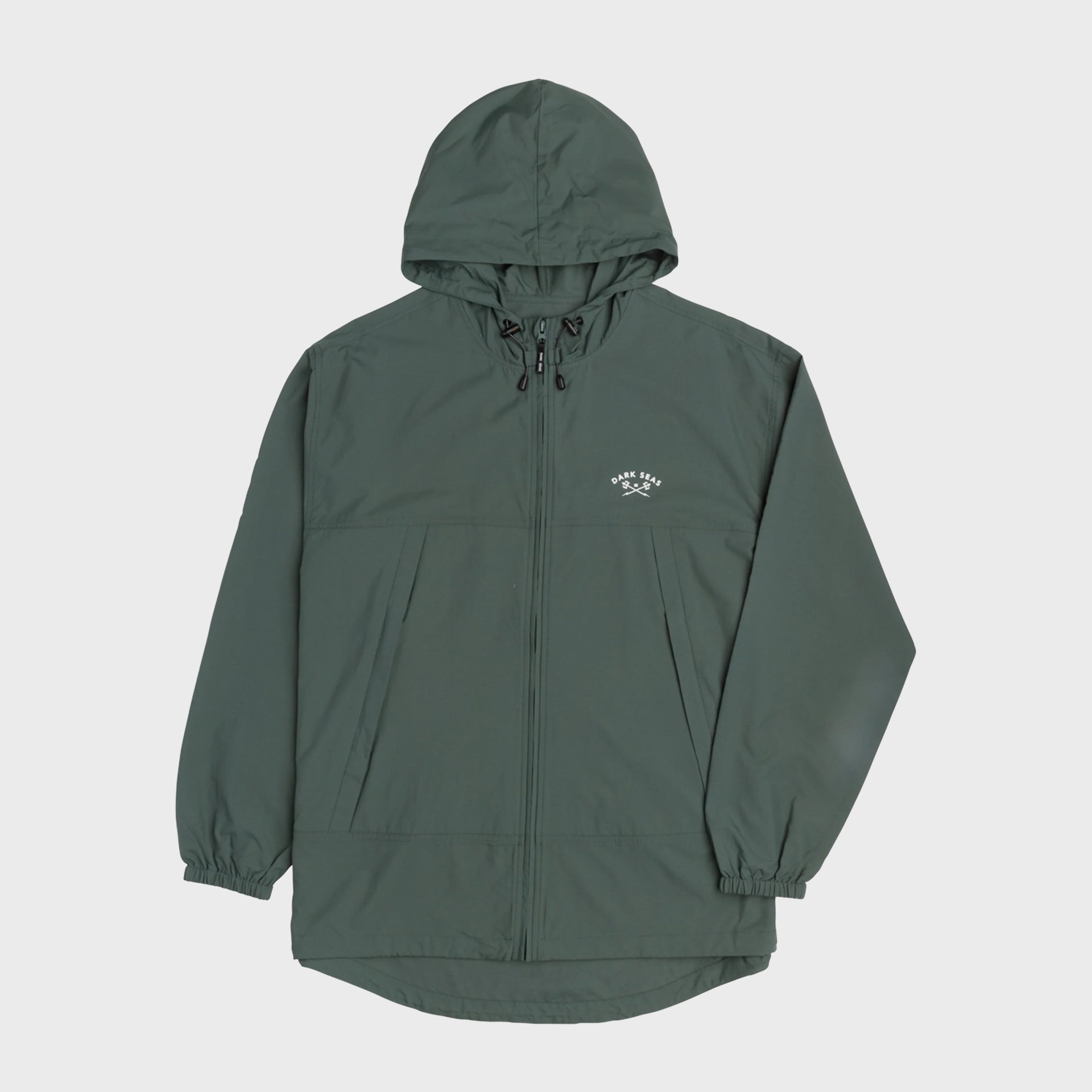 Dark Seas Mens Rogue Jacket - Green - ManGo Surfing