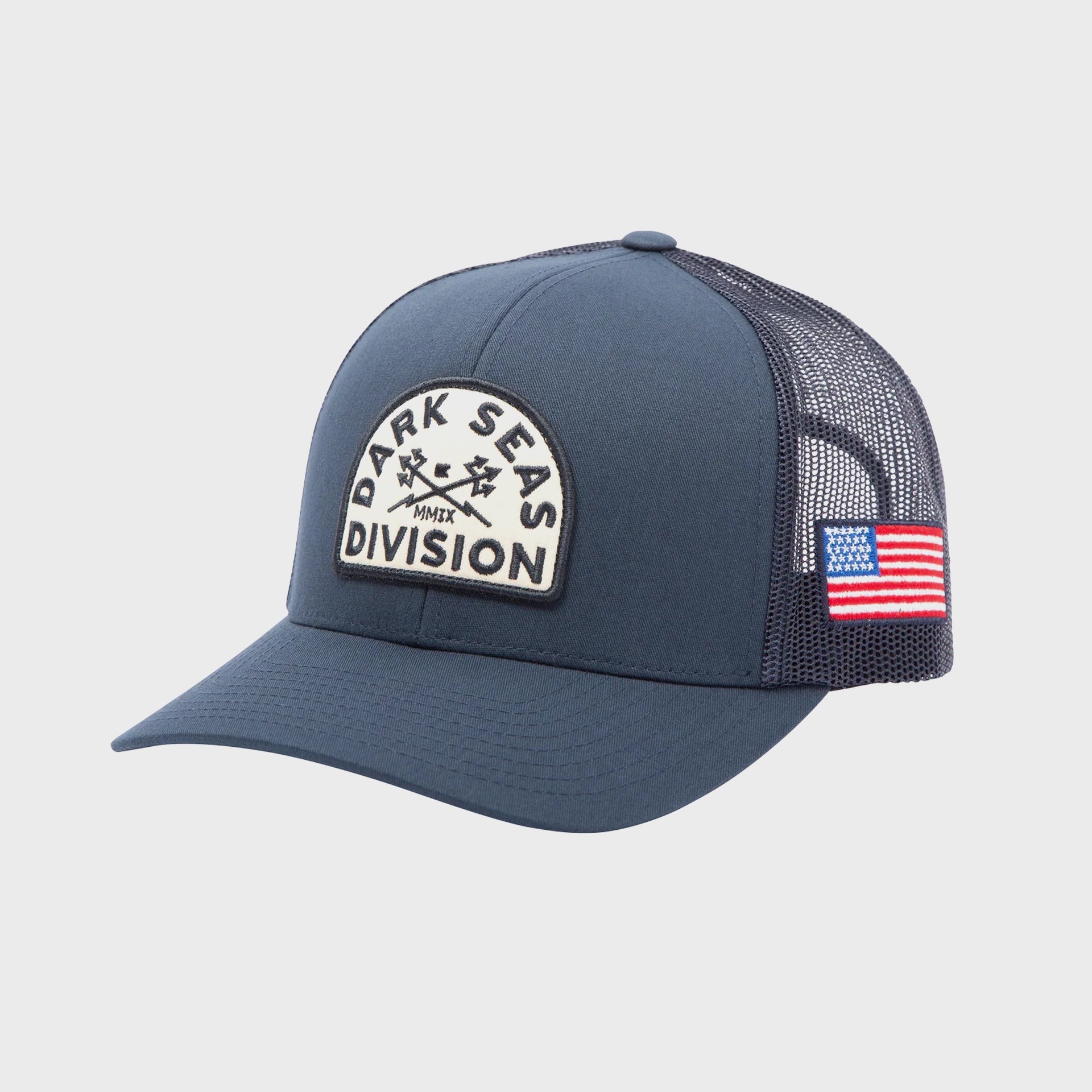 Dark Seas Mens Solitude Hat - One Size - Navy - ManGo Surfing