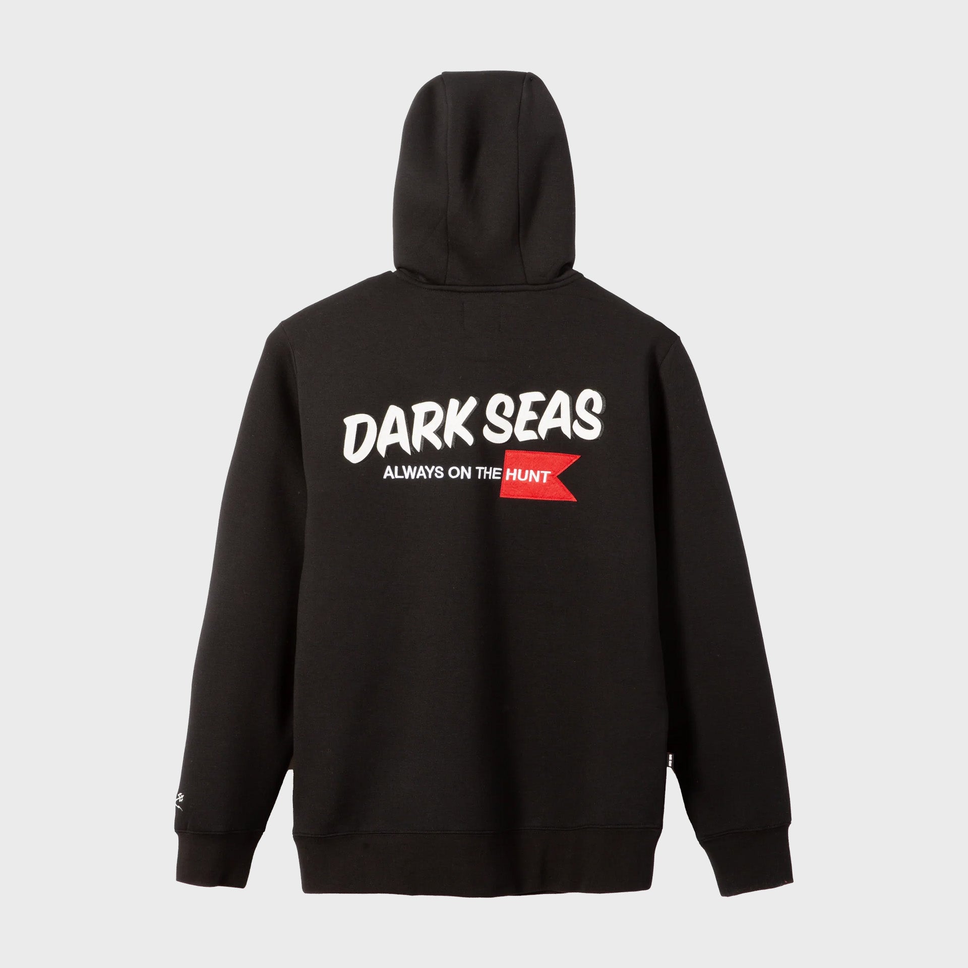 Dark Seas Mens Watson Pullover Hoodie - Black - ManGo Surfing