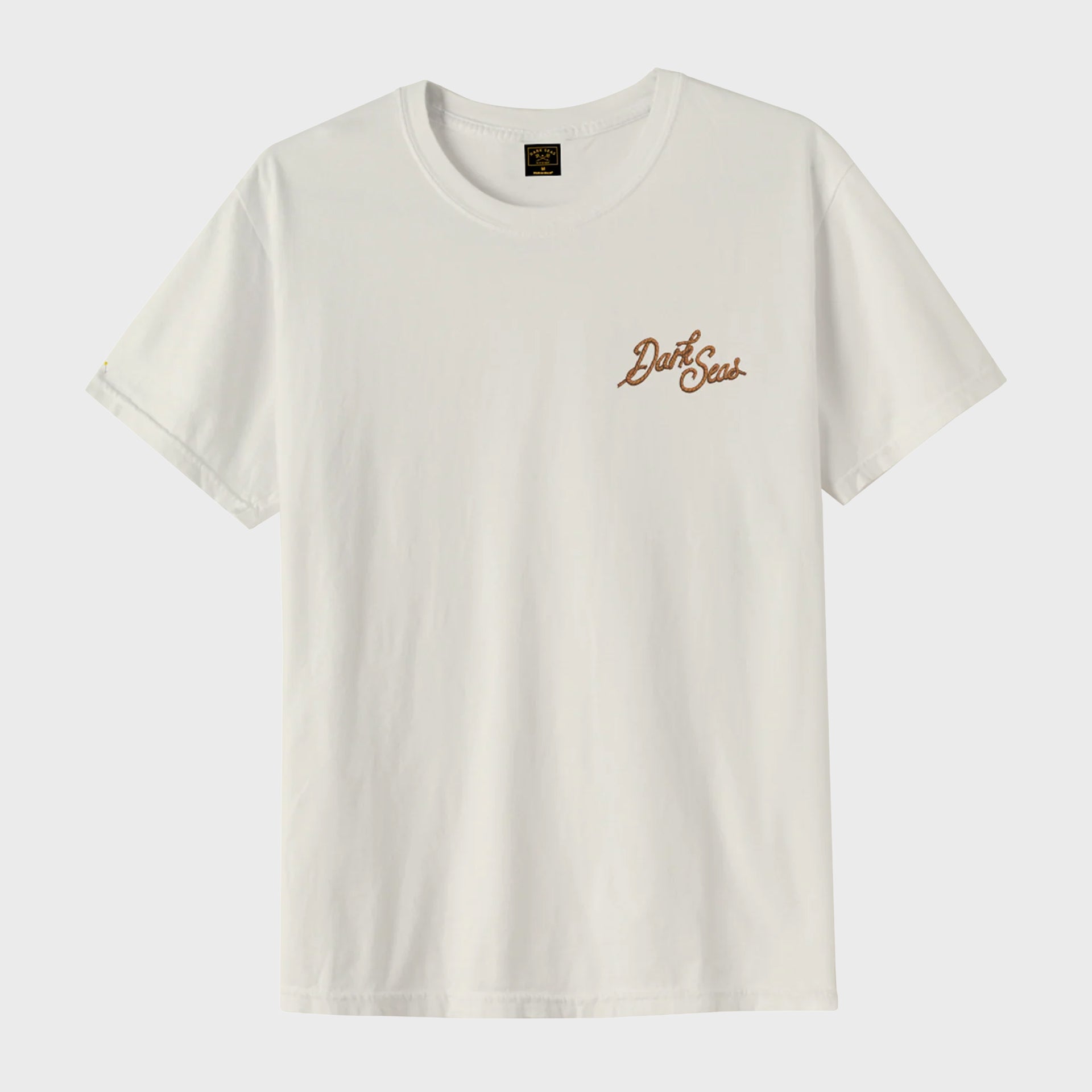 Dark Seas Ride Hard T-Shirt - Antique White - ManGo Surfing
