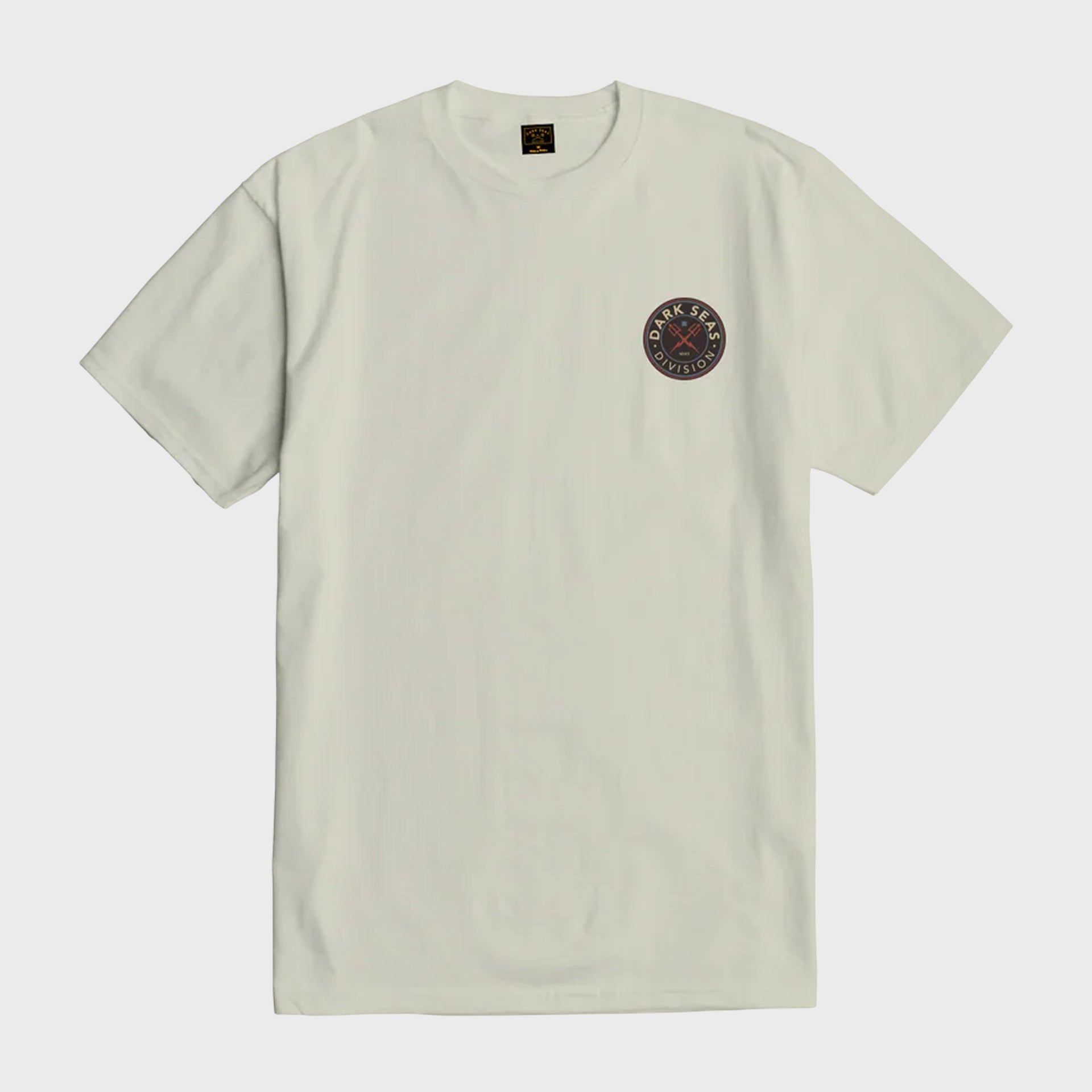 Dark Seas Time Tellers Stock T-Shirt - Cream - ManGo Surfing