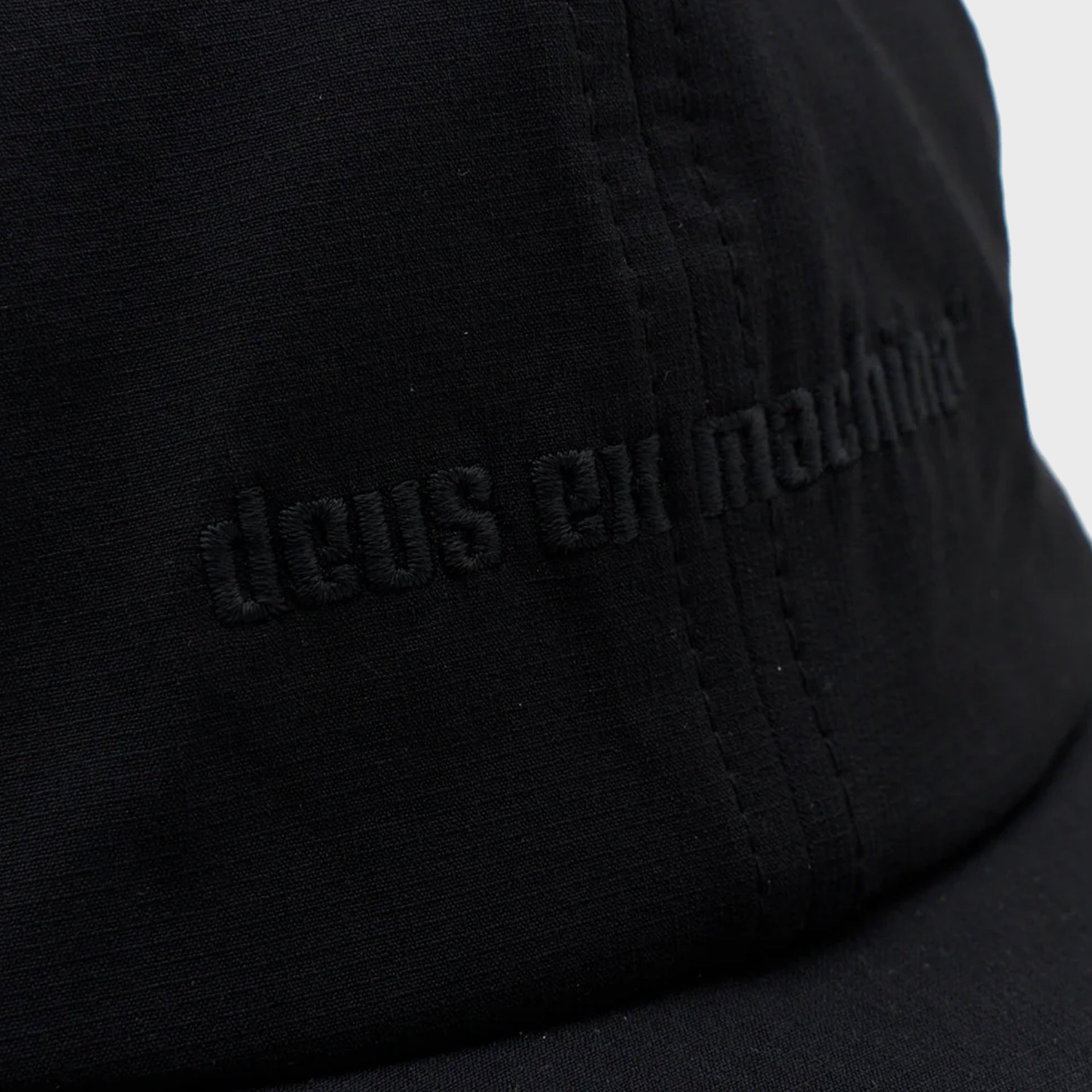 Deus Mens Late Night 8 Panel Cap - One Size - Black