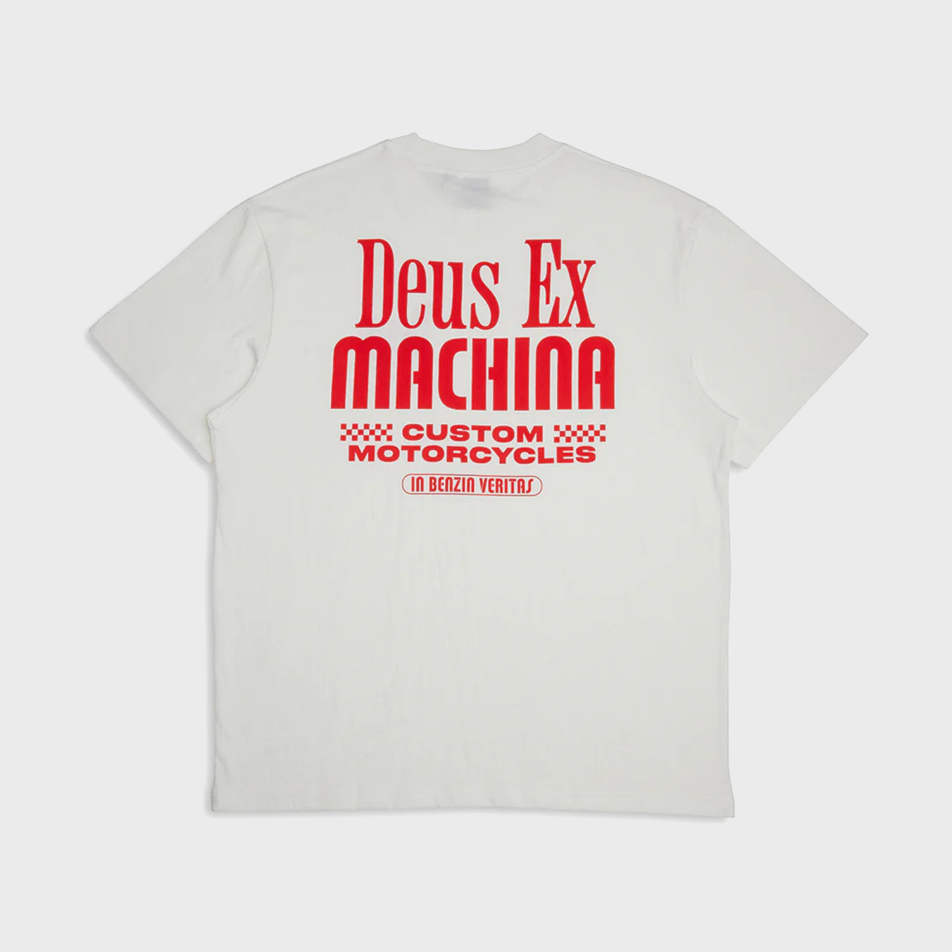 Deus Mens Partisan T-Shirt - Vintage White