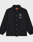 Deus Mens Sensory Overload Coach Jacket - Black